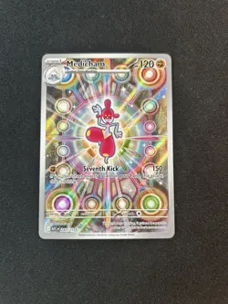Pokemon Ascended Heroes Medicham 241/217 Illustration Rare Holo EN - Image 2