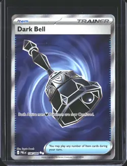 Dark Bell 106/084 Ultra Rare Pitch Black Pokemon Holo NM/M - Image 1