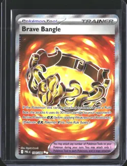 Brave Bangle 104/084 Ultra Rare Pitch Black Pokemon Holo NM/M - Image 1