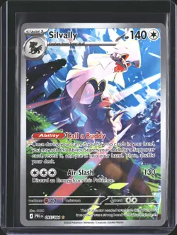 Silvally 095/084 Illustration Rare Pitch Black Pokemon Holo NM/M - Image 1