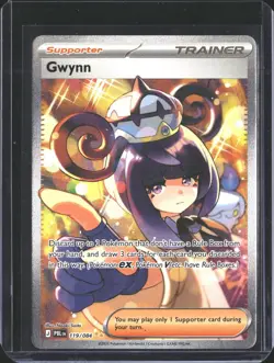Gwynn 119/084 Special Illustration Rare Pitch Black Pokemon Holo NM/M - Image 1