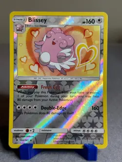 Blissey 102/145 Holo Rare Guardians Rising Pokemon Reverse Holo MP - Image 1