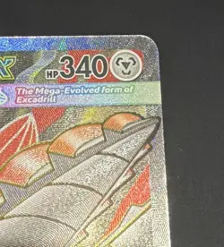 Mega Excadrill EX Pokemon Pitch Black103/084 Rare Holo EN 340HP - Image 5
