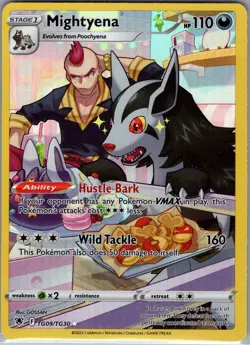 Mightyena TG09/TG30 Trainer Gallery - Astral Radiance - Pokemon Card - NM - Image 1