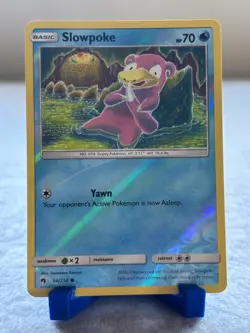 Slowpoke 54/214 Common Lost Thunder Pokemon Reverse Holo Lightly Played - Image 1