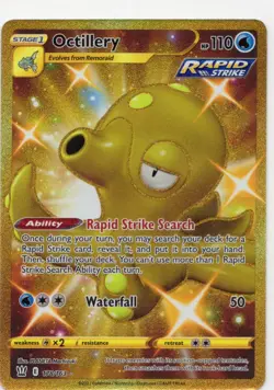 Octillery 178/163 Secret Rare Battle Styles Pokemon Holo Near Mint - Image 1