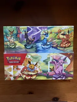 Pokemon TCG: Prismatic Evolutions Mini Tin Display Sealed (8 mini tins) - Image 1