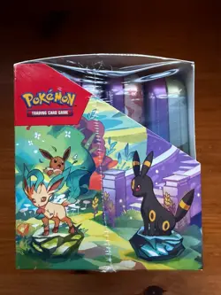 Pokemon TCG: Prismatic Evolutions Mini Tin Display Sealed (8 mini tins) - Image 4