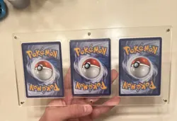 All 3!! Pokemon First Partner Piplup Chimchar Turtwig Partners with Acrylic Case - Image 2