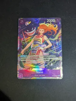 One Piece OP09-070 Nami [Best Selection] Alternative Art NM - Image 1