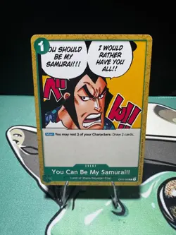 You Can Be My Samurai!! OP01-055 Premium Booster -The Best- Vol. 2 One Piece LP - Image 1