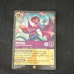 Ravensburger Disney Lorcana Demona Scourge of the Wyvern Clan 55/204 Cold Foil - Image 1
