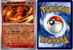 Pokemon Card - Charmander 026/197 Obsidian Flames Common Reverse Holo Near Mint - Image 3