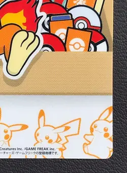 Chimchar Pokemon Center ONLINE Clear card Nintendo pocket monster very rare F/S - Image 5