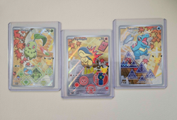 Pokemon First Partner Illustration Collection Series 2 Johto Set of 3 Cards (B) - Image 1