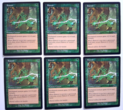MTG Rancor x6 Playset+2 Urza's Legacy LP Vintage Magic The Gathering Cards - Image 1