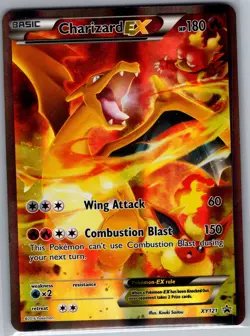 Charizard EX XY121 - Black Star Promo - Pokemon Card - LP - Image 1