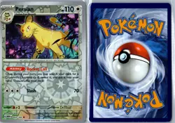 Persian 151 053/165 Uncommon Reverse Holo Lightly Played - Pokemon Card - Image 3