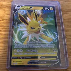 Jolteon V SWSH151 SWSH: Sword & Shield Promo Cards Holo - Image 1