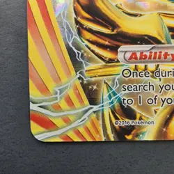 Delphox BREAK 14/124 Fates Collide Full Art Ultra Rare Holo Pokemon Card LP - Image 5
