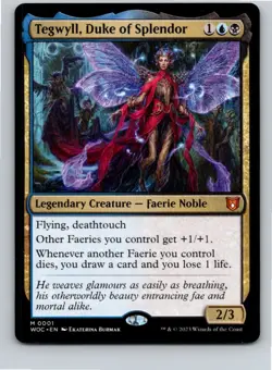 Magic the Gathering Tegwyll, Duke of Splendor Commander: Wilds of Eldraine MTG - Image 1