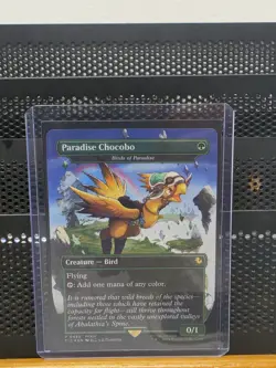 Paradise Chocobo - Birds of Paradise (Borderless) Commander: Final Fantasy Foil - Image 1
