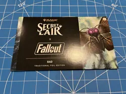 MTG Secret Lair Fallout – Rad *Foil* Edition – NEW/SEALED - Image 1