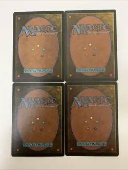 MTG LP Black Knight X 4 Revised 3rd Edition Free Shipping In US With Tracking - Image 2
