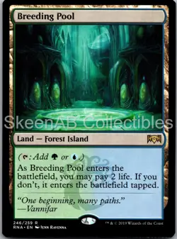 MTG SkeenAB Breeding Pool Ravnica Allegiance NM - Image 1