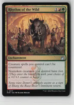 Rhythm of the Wild 217 Uncommon Ravnica Remastered Near Mint - Image 1