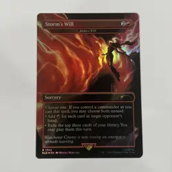 Storm's Will - Jeska's Will #1744 Rainbow Foil Secret Lair Drop (SLD) - Image 1