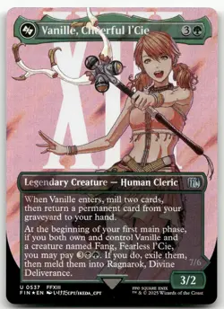 Vanille, Cheerful l'Cie (Borderless) (Surge Foil) #537 NM Final Fantasy - Image 1
