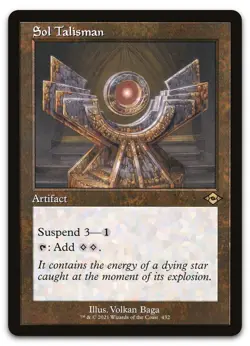 Sol Talisman (Retro Frame) #432 (NM) Modern Horizons 2 MH2 Magic MTG - Image 1