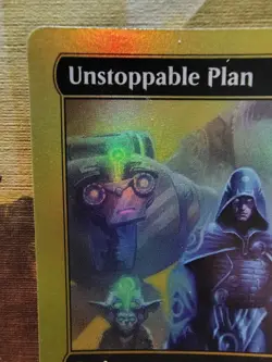 Unstoppable Plan - 1st Place Foil - LP - Aetherdrift MTG Magic the Gathering - Image 3