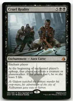 Cruel Reality #84 (NM) Amonkhet AKH Magic MTG - Image 1