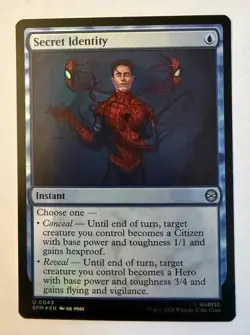Secret Identity (FOIL) x1 - MTG Marvel's Spider-Man SPM #43 - Image 1
