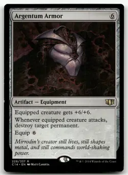 Argentum Armor #228 (LP) Commander 2014 C14 Magic MTG - Image 1