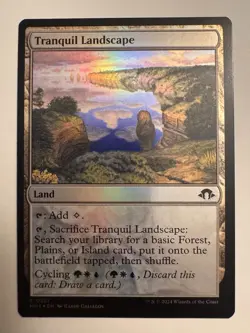 Tranquil Landscape Foil (231) Modern Horizons 3 MH3 MTG Magic - Image 1