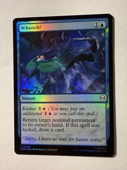 NM Foil Whoosh!, MTG, Marvel's Spider-Man, Magic the Gathering, 48 - Image 1