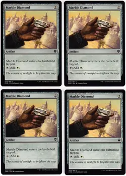 MTG Commanders Legends Marble Diamond x 4 (Common) - Image 1
