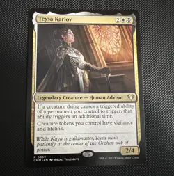 Wizards of the Coast MTG Teysa Karlov Commander Masters Rare Regular EN 0359 - Image 1