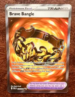 Brave Bangle 104/084 - FULL ART HOLO - Pitch Black - Pokemon - Image 1