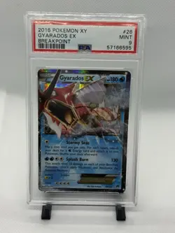 2016 Pokemon TCG Gyarados EX 123/122 XY Breakpoint PSA 9 - Image 1