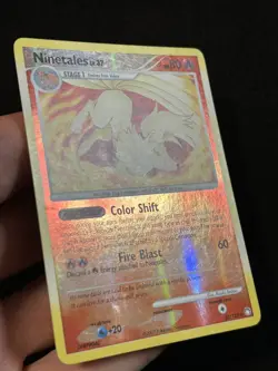 Pokemon Ninetales Mysterious Treasures Reverse Holo 32/123 LP - Image 2