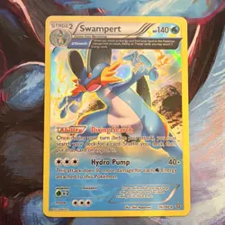 Pokemon TCG Swampert Alpha Growth Holo Rare XY Primal Clash 36/160 English - Image 1