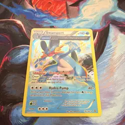 Pokemon TCG Swampert Alpha Growth Holo Rare XY Primal Clash 36/160 English - Image 2