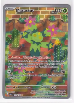 Maractus 160/159 Illustration Rare Journey Together Pokemon NM/M - Image 1
