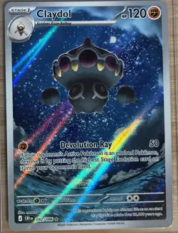 Claydol 092/086 Mega Evolution: Me04: Chaos Rising Holo Pokemon Card - Image 1