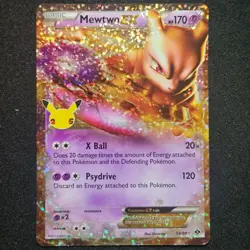 Pokemon MEWTWO EX 54/99 CELEBRATIONS: CLASSIC COLLECTION Holo - Image 1
