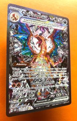 2023 POKEMON OBF EN CHARIZARD EX 223/197 SIR (HG) FREE SHIPPING! *USASC* - Image 3